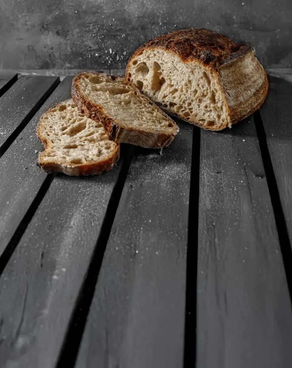 photo de pain en tranches